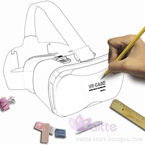 Hot sale 3d vr box virtual reality headsets